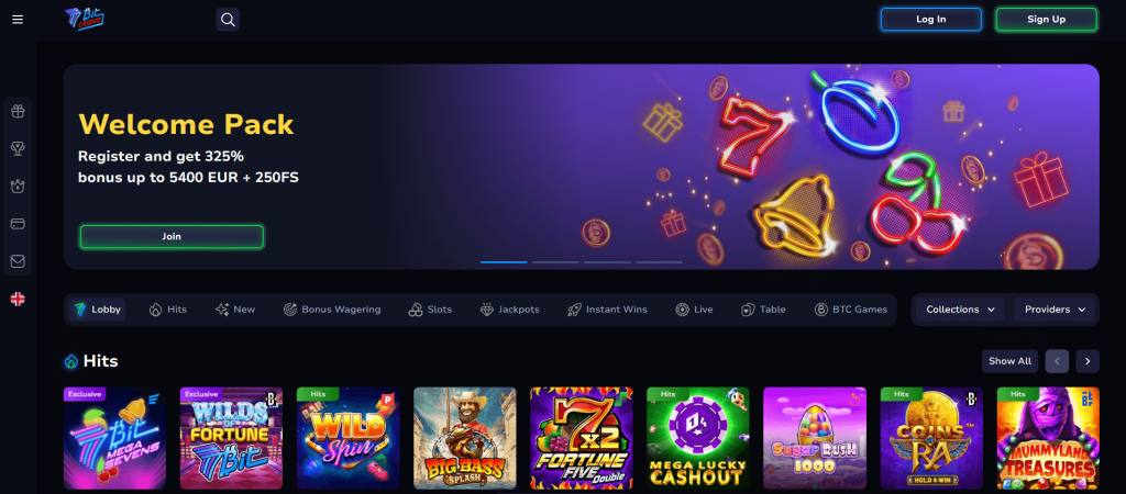 7bit casino homepage