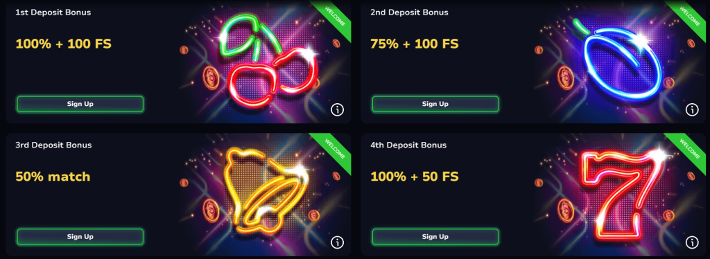 7bitcasino bonuses