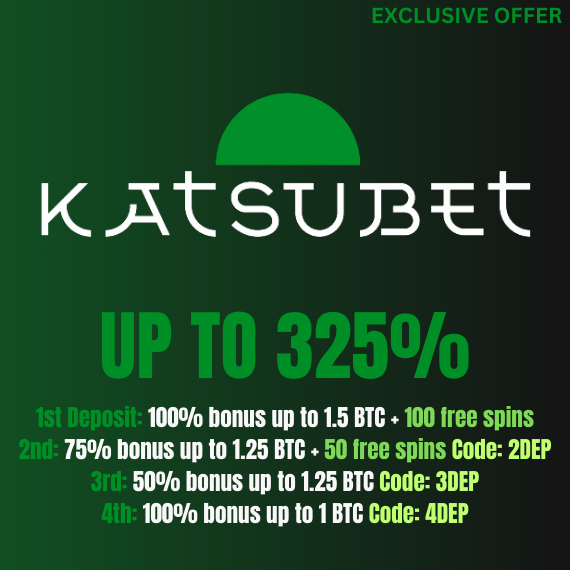 KatsuBet Deposit bonus