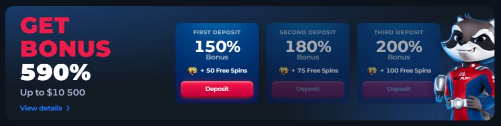 deposit bonus