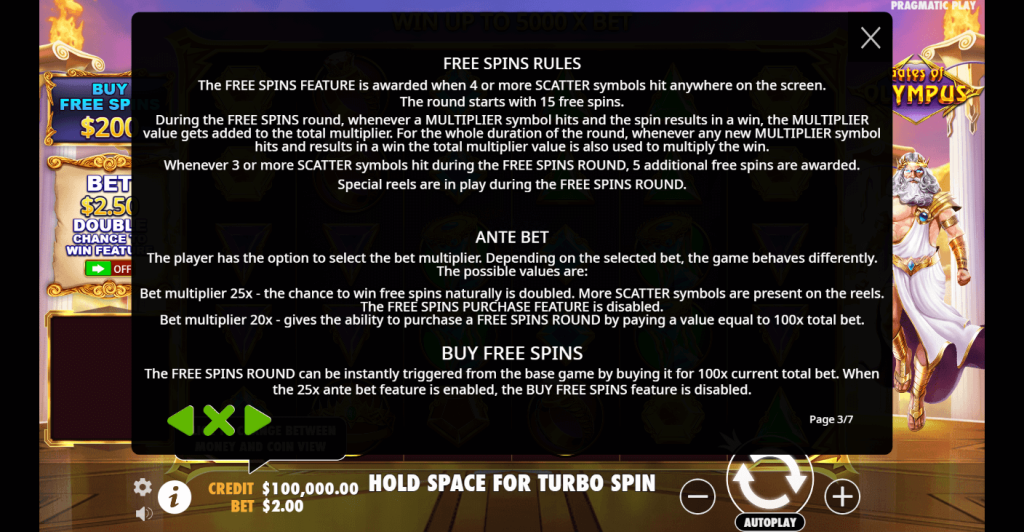 gates free spins